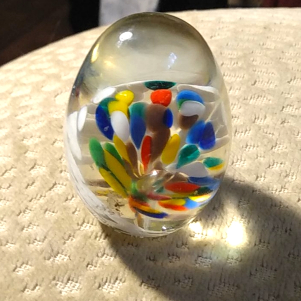 Glass Paperweight